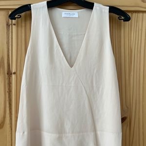 EVERLANE Sleeveless top 100% Silk